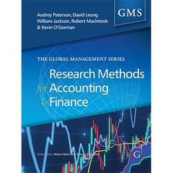 ISBN Research Methods for Accounting and Finance book