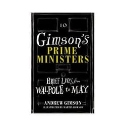 ISBN Gimson's Prime Ministers book Politics English Hardcover 320 pages