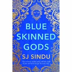 ISBN Blue-Skinned Gods, General novel, English, 320 pages