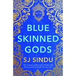 ISBN Blue-Skinned Gods book General novel English 320 pages