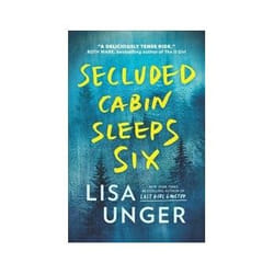 ISBN Secluded Cabin Sleeps Six book Crime fiction English Paperback 288 pages