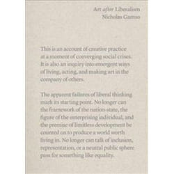 ISBN Art After Liberalism book Art & design English 232 pages
