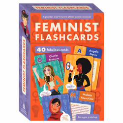 ISBN Feminist Flashcards, English, 40 pages