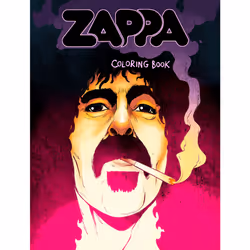 ISBN Frank Zappa Coloring Book, Music, English, Paperback, 72 pages