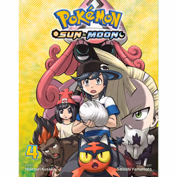 ISBN Pokémon: Sun & Moon, Vol. 4, English, 88 pages