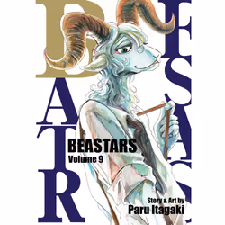 ISBN BEASTARS, Vol. 9, Comics & graphic novels, English, Paperback, 208 pages
