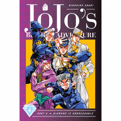 ISBN JoJo's Bizarre Adventure: Part 4--Diamond Is Unbreakable, Vol. 4, Comics & graphic novels, English, Hardcover, 394 pages
