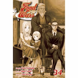 ISBN Food Wars!: Shokugeki no Soma, Vol. 34, Comics & graphic novels, English, Paperback, 192 pages