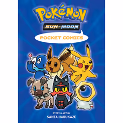 ISBN Pokémon Pocket Comics: Sun & Moon, English, 192 pages