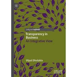 ISBN Transparency in Business book English Hardcover 215 pages