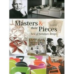 ISBN Masters & their Pieces - best of furniture design book Art & design English Hardcover