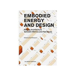 ISBN Embodied Energy and Design Anglais book Educational English 120 pages