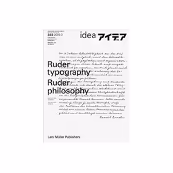 ISBN Ruder Typography Ruder Philosophy: Idea No. 333, Art & design, English, 226 pages