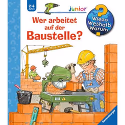 Ravensburger Why? Why? Why? Junior (Vol. 55): Who Works at a Construction Site?, Educational, German, 16 pages