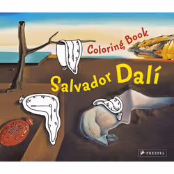 ISBN Coloring Book Dali, English, Paperback, 32 pages