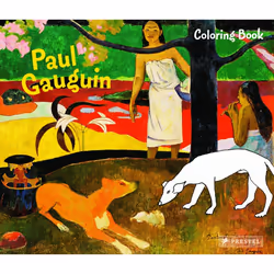 ISBN Coloring Book Gauguin, English, Paperback, 32 pages