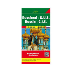 Freytag & Berndt 9783850842372 geographical map Russia