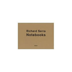 ISBN Richard Serra: Notebooks book Art & design English Hardcover 184 pages