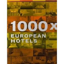 ISBN 1000 x European Hotels book English Hardcover