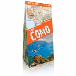 ExpressMap Polska Lake Como, Physical map, Lake Como, Multicolour, 1:50000, 680 mm, 470 mm