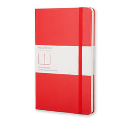 Moleskine Classic writing notebook 192 sheets Red