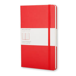 Moleskine Classic writing notebook 240 sheets Red