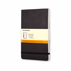 Moleskine Reporter, Monochromatic, Black, Matt, Lined paper, Softcover, Adult