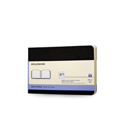 Moleskine Art writing notebook 72 sheets Black