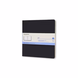 Moleskine Art writing notebook 88 sheets Black