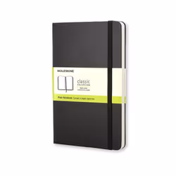 Moleskine 701030, Monochromatic, Black, A6, 192 sheets, 70 g/m², Hardcover