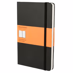 Moleskine Classic, Monochromatic, Black, A5, 240 sheets, Matt, Hardcover
