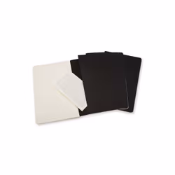 Moleskine Cahier writing notebook 64 sheets Black