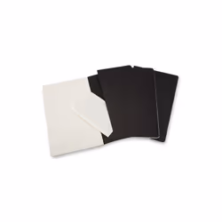 Moleskine Cahier writing notebook 80 sheets Black