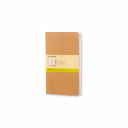 Moleskine QP418, Brown, 80 sheets, Matt, Paperback, Adult