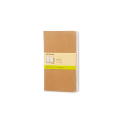 Moleskine QP418 writing notebook 80 sheets Brown