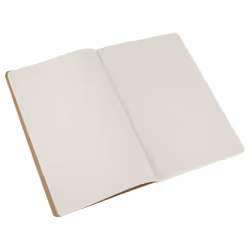 Moleskine QP418 writing notebook 80 sheets Brown
