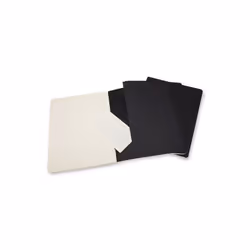 Moleskine Cahier writing notebook 120 sheets Black