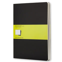 Moleskine Cahier writing notebook 120 sheets Black
