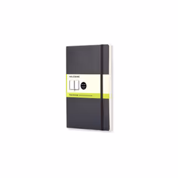 Moleskine QP613, Black, 192 sheets, Matt, Adult
