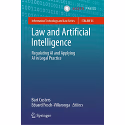 ISBN Law and Artificial Intelligence, English, Hardcover, 569 pages