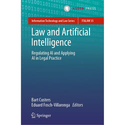 ISBN Law and Artificial Intelligence book English Hardcover 569 pages