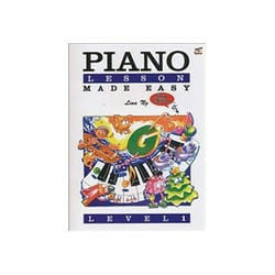 ISBN Piano Lessons Made Easy: Level 1 book Music English