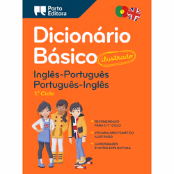 Porto Editora Dicionário Básico Ilustrado de Inglês-Português / Português-Inglês, Literary fiction, 392 pages