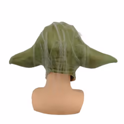 Star Wars Master Yoda Cosplay Mask Costume Latex Helmet Halloween Party - 1
