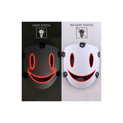LED Mask Anime High-Rise Invasion Sniper Mask Japanese Tenkuu Shinpan - red