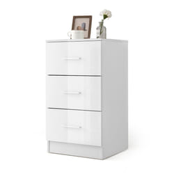 3-Drawer Chest Storage Cabinet Dresser Freestanding Night Stand
