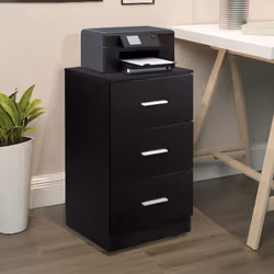 3-Drawer Chest Storage Cabinet Dresser Freestanding Night Stand