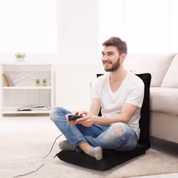 Lazy Sofa Floor Chair Foldable Gaming Chair Recliner Adjustable