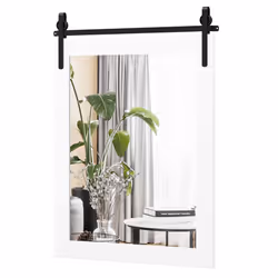 Farmhouse Wall Mirror Decorative Vanity Mirror Wall Mounted Mirror