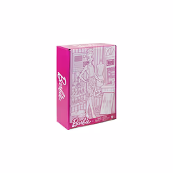 Barbie Fashion Designer Doll (12-in/30.40-cm), & Studio, 25+ Design & Fashion Accessories, Design Desk, Chair, Ages 3 Years Old & Up - HDY90